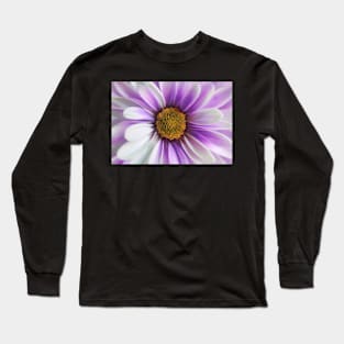 Purple Daisy Gerbera Long Sleeve T-Shirt